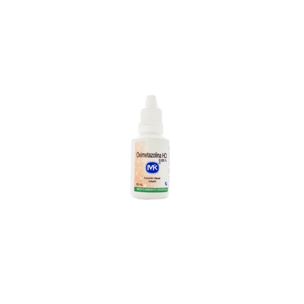 OXIMETAZOLINA NASAL 0.025% SOL 15 ML MK