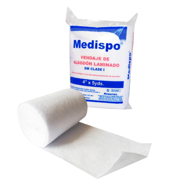 VENDA DE ALGODON 4 X 5 YD MED