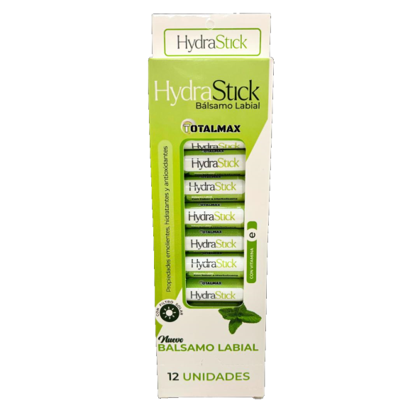 MANTECA DE CACAO LABIAL HYDRASTICK  HIERBABUENA X 12 UNDS