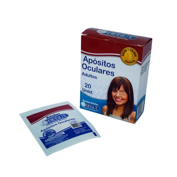 APOSITO OCULAR ADULTOS CAJA X 20 UNDS BEGUT