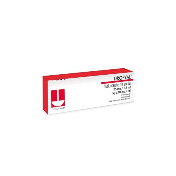 DROPYAL hialuronato de sodio 25 mg /2,5ml