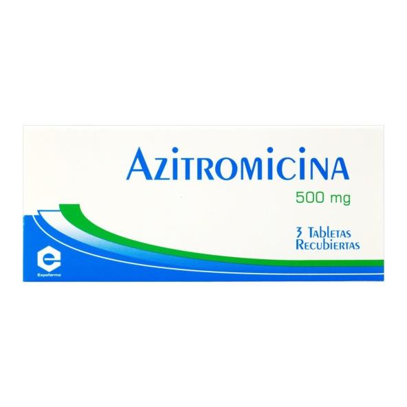 AZITROMICINA 500 MG 3 TBS EX