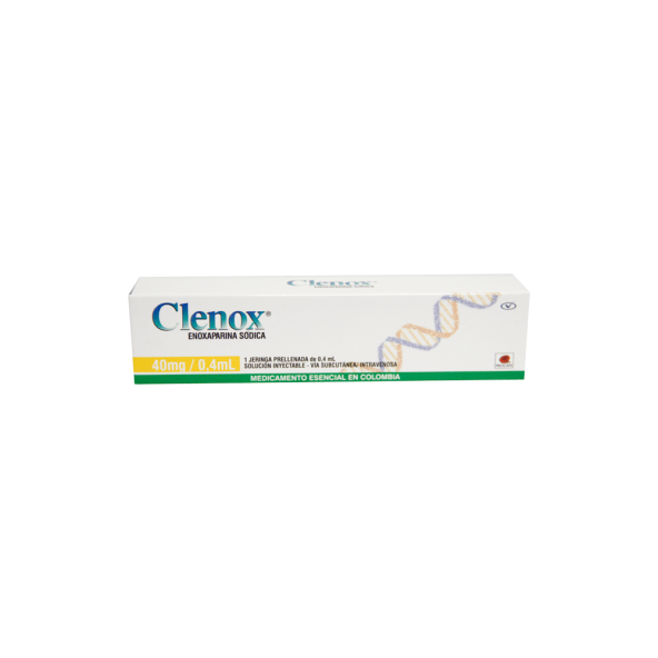 CLENOX 40 MG 1 JERINGA PRELLENADA