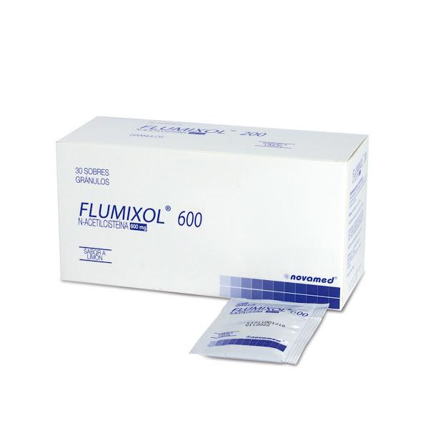 FLUMIXOL N-ACETILCISTEINA 600 MG 30 SOBRES