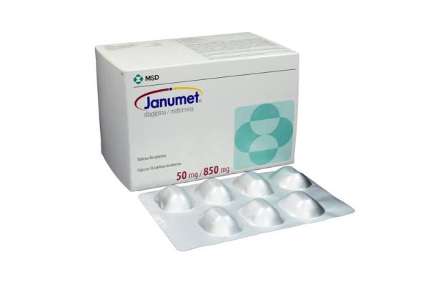 JANUMET 50/850 MG 56TBS