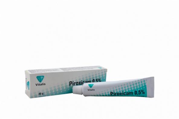 PIROXICAM GEL 0.5% 40 GR VT